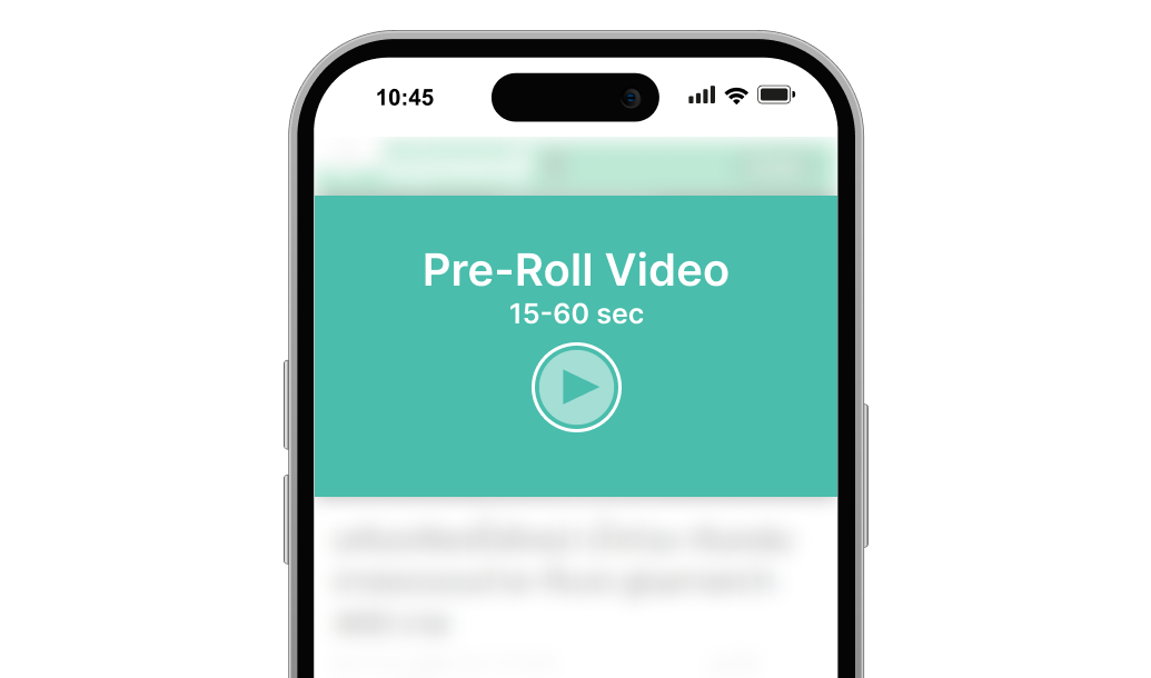 Mobile Pre-Roll Video